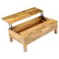 Preview: Couchtisch Massivholz Mango 110x55x35 cm
