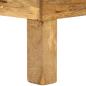 Preview: Couchtisch Massivholz Mango 110x55x35 cm