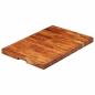 Preview: Schneidebrett 60x42x4 cm Massivholz Akazie