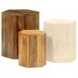 Preview: 3-tlg. Couchtisch-Set Massivholz Mango