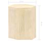 Preview: 3-tlg. Couchtisch-Set Massivholz Mango
