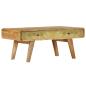 Preview: Couchtisch Massivholz Mango 90x50x40 cm