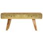 Preview: Couchtisch Massivholz Mango 90x50x40 cm