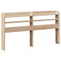 Preview: Bettgestell mit Kopfteil ohne Matratze 135x190 cm