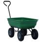 Preview: Garten-Kippwagen 300 kg 75 L Grün