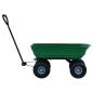 Preview: Garten-Kippwagen 300 kg 75 L Grün