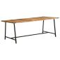 Preview: ARDEBO.de - Esstisch 200x100x75 cm Massivholz Mango