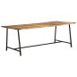 Preview: Esstisch 200x100x75 cm Massivholz Mango