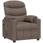 Preview: Massagesessel Elektrisch Taupe Stoff