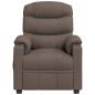 Preview: Massagesessel Elektrisch Taupe Stoff