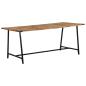 Preview: ARDEBO.de - Esstisch 180x90x75 cm Massivholz Mango