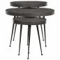 Preview: Couchtisch 3 Stk. Schwarz Holzwerkstoff