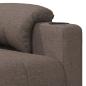 Preview: Massagesessel Taupe Stoff