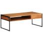 Preview: Couchtisch 110x55x40 cm Massivholz Akazie
