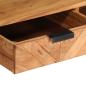 Preview: Couchtisch 110x55x40 cm Massivholz Akazie