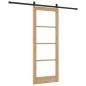 Preview: Schiebetür mit Hardware Set 'ORKDAL'78x202 cm