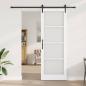 Preview: Schiebetür mit Hardware Set 'ORKDAL'Weiß 83x232 cm