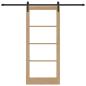 Preview: Schiebetür mit Beschlagset 'ORKDAL'86x198,5 cm