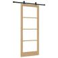 Preview: Schiebetür mit Hardware-Set 'ORKDAL'86x211 cm