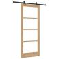Preview: Schiebetür mit Hardware-Set 'ORKDAL'86x211 cm