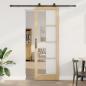 Preview: ARDEBO.de - Schiebetür mit Hardware-Set 'ORKDAL'78x232 cm