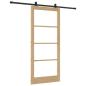 Preview: Schiebetür mit Hardware-Set 'ORKDAL'93x211 cm