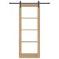 Preview: Schiebetür mit Montageset 'ORKDAL'78x202 cm