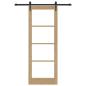 Preview: Schiebetür mit Hardware-Set 'ORKDAL'78x211 cm