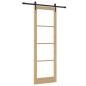 Preview: Schiebetür mit Hardware-Set 'ORKDAL'78x232 cm