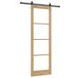 Preview: Schiebetür mit Hardware-Set 'ORKDAL'78x232 cm