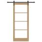 Preview: Schiebetür mit Beschlagsatz 'ORKDAL'86x211 cm