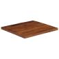 Preview: ARDEBO.de - Tischplatte 70x70x2,5 cm Quadratisch Altholz Massiv
