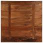 Preview: Tischplatte 70x70x2,5 cm Quadratisch Altholz Massiv