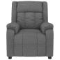 Preview: Massagesessel Dunkelgrau Stoff