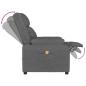 Preview: Massagesessel Dunkelgrau Stoff