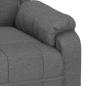 Preview: Massagesessel Dunkelgrau Stoff