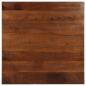 Preview: ARDEBO.de - Tischplatte 80x80x2,5 cm Quadratisch Altholz Massiv