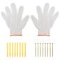 Preview: Regalträger 4 Stk. 30x2,5x15,5 cm Schwarz Edelstahl