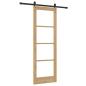 Preview: Schiebetür mit Hardware-Set 'ORKDAL'73,5x211 cm