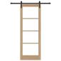 Preview: Schiebetür mit Hardware Set 'ORKDAL'78x211 cm