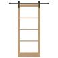 Preview: Schiebetür mit Hardware-Set 'ORKDAL'86x198,5 cm