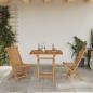 Preview: 3-tlg. Garten-Bistro-Set Klappbar Massivholz Akazie