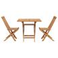 Preview: 3-tlg. Garten-Bistro-Set Klappbar Massivholz Akazie