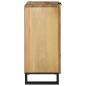 Preview: Sideboard 60x33,5x75 cm Massivholz Mango