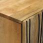 Preview: Sideboard 60x33,5x75 cm Massivholz Mango