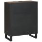 Preview: Sideboard 60x33,5x75 cm Massivholz Mango