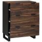 Preview: Sideboard 60x33,5x75 cm Massivholz Mango