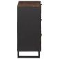 Preview: Sideboard 60x33,5x75 cm Massivholz Mango