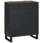 Preview: Sideboard 60x33,5x75 cm Massivholz Mango