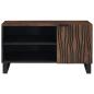 Preview: TV-Schrank 80x31,5x46 cm Massivholz Mangou & Engineering Holz